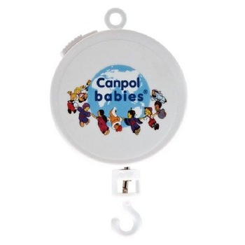 Cutie muzicala pentru carusel 7 cm Canpol 9/001, Alb Cutie muzicala pentru carusel 7 cm Canpol 9/001, Alb