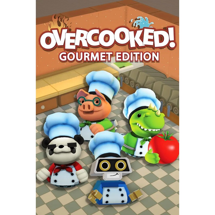 Overcooked: Gourmet Edition (PC - Steam elektronikus játék licensz)