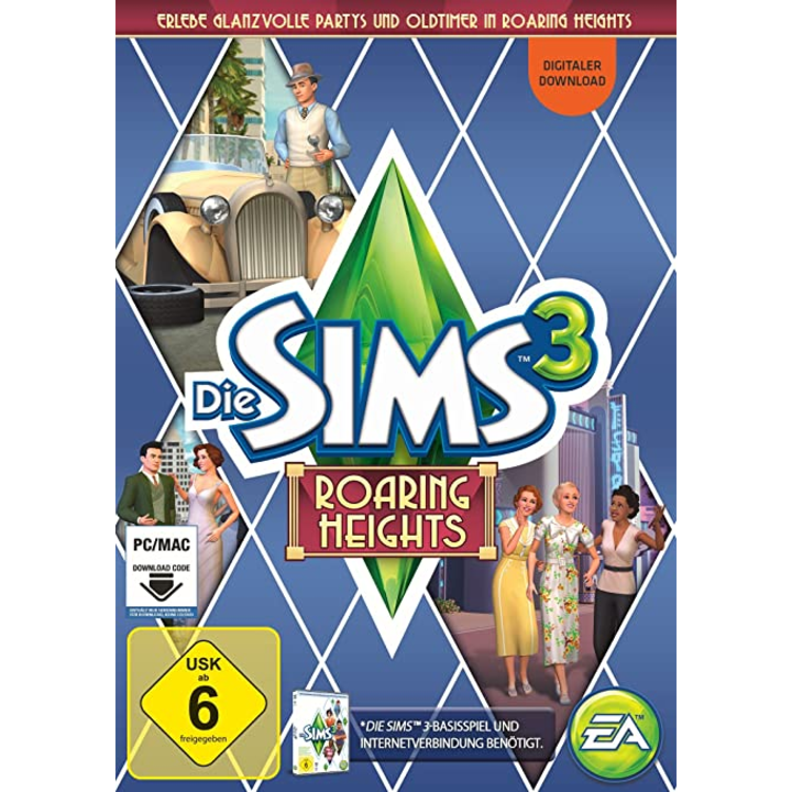 The Sims 3 - Roaring Heights (PC - EA App (Origin) elektronikus játék licensz)