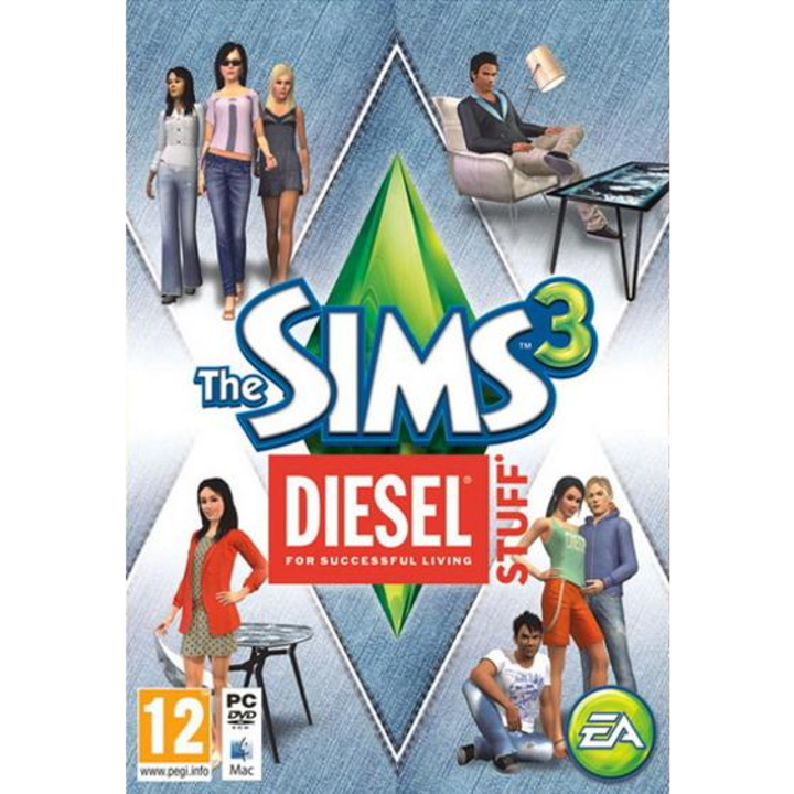 Joc The Sims 3: Diesel Stuff cod de activare Origin