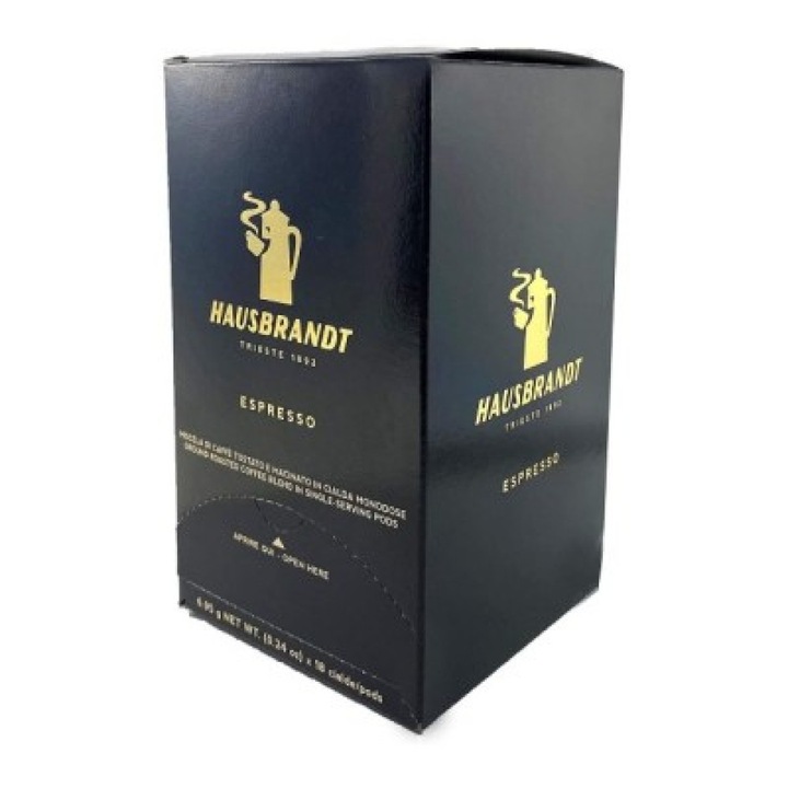 Кафе на дози Hausbrandt Espresso, 200 гр., 18 филтър дози