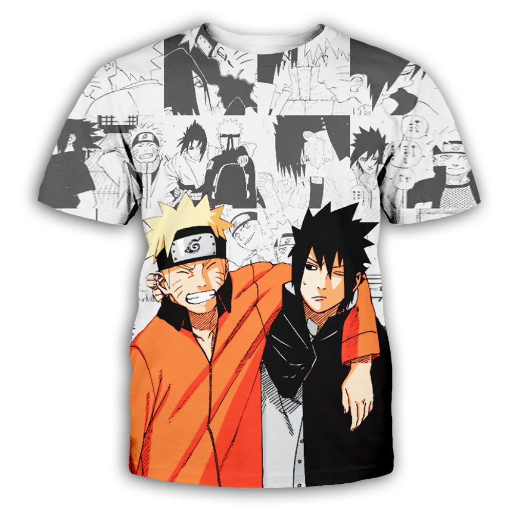 Tricou Anime Naruto Sasuke Uchiha,L