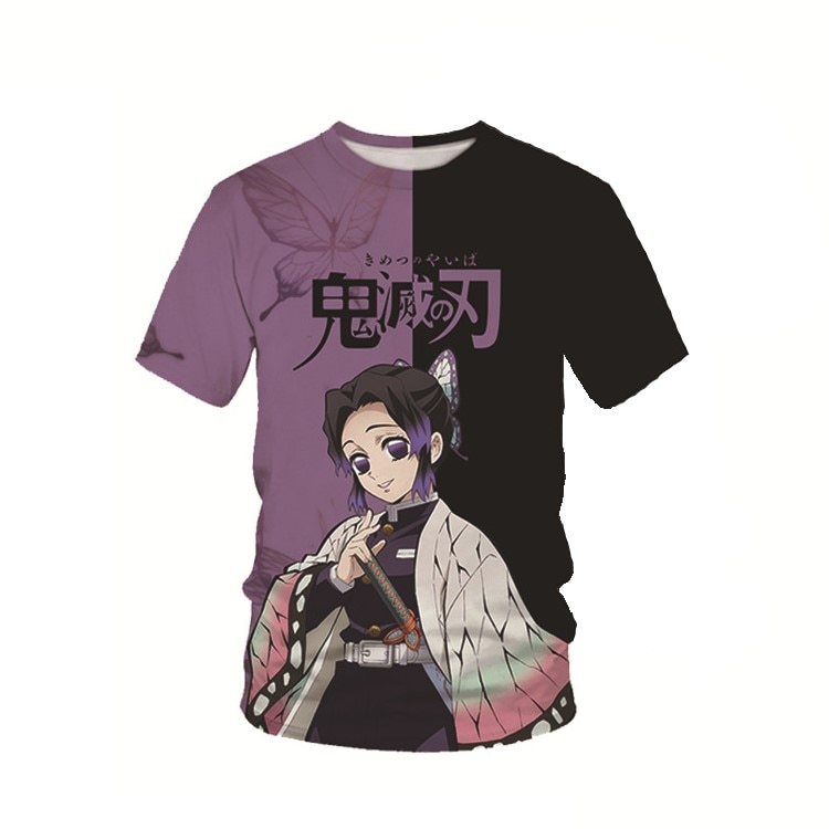 Tricou Anime Cosplay Demon Slayer Shinobu Kocho,M