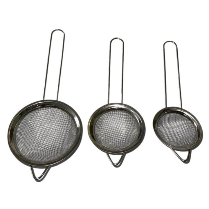 Set 3 strecuratori din inox