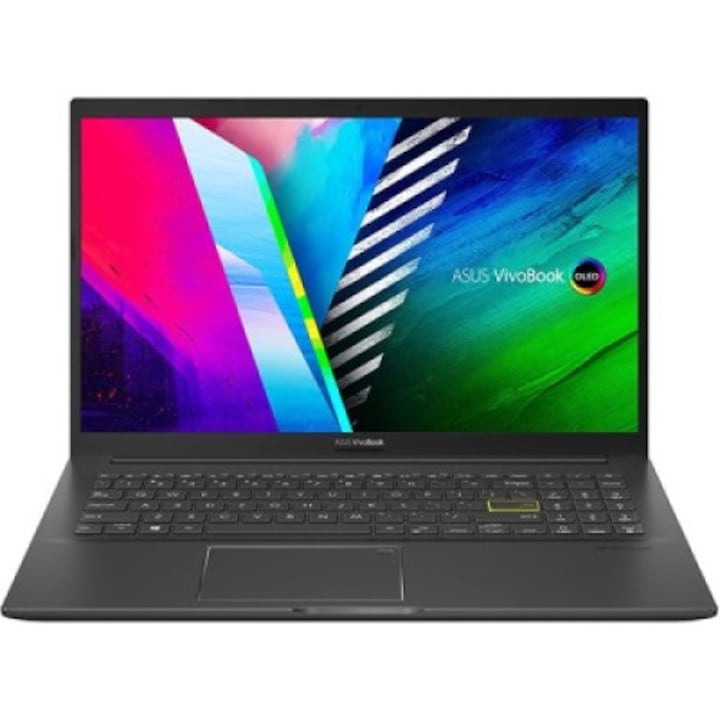 Laptop ASUS Vivobook 15 M513UA-L1297MXM cu procesor AMD Ryzen™ 5 5500U, 15.6", Full HD, OLED, 16GB, 512GB SSD, AMD Radeon™ Graphics, No OS, Indie Black