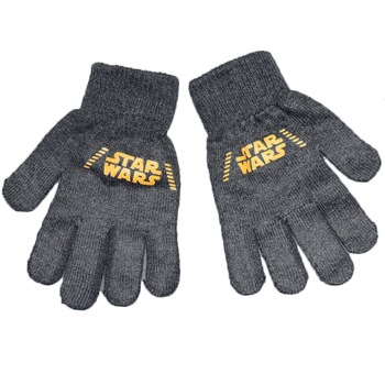 Manusi pentru baieti E Plus M Star Wars 355656-1-9-10, Gri Manusi pentru baieti E Plus M Star Wars 355656-1-9-10, Gri
