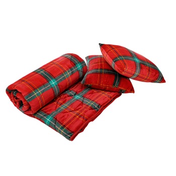 Set Alcam cocolino, 2 perne 50x70 cm si pilota matlasata 200x220 cm, Xmas Fleece Set Alcam cocolino, 2 perne 50x70 cm si pilota matlasata 200x220 cm, Xmas Fleece