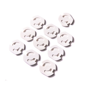 Set 10 sigurante de prize, Zola®, albe, din plastic, cu banda autoadeziva Set 10 sigurante de prize, Zola®, albe, din plastic, cu banda autoadeziva