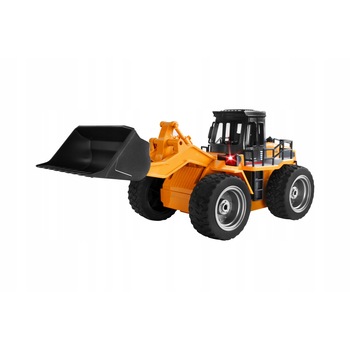 Buldozer de jucarie cu telecomanda frecventa de 2.4 GHz, Zola®, baterie reincarcabila, efecte luminoare, scara 1: 18 , 14.5x30x20cm Buldozer de jucarie cu telecomanda frecventa de 2.4 GHz, Zola®, baterie reincarcabila, efecte luminoare, scara 1: 18 , 14.5x30x20cm