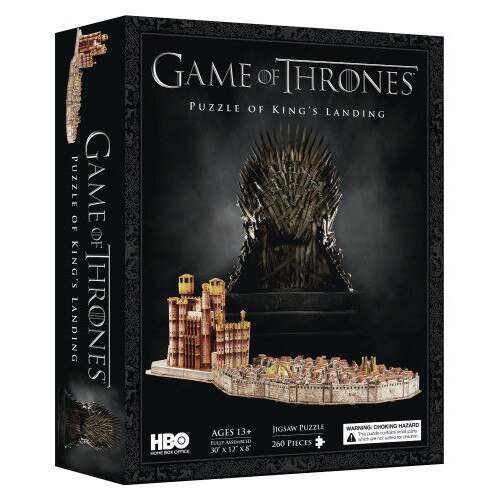 Puzzle 3D - Game of Thrones - City of Kings, Carton