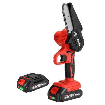 Drujba Electrica cu protectie, Mensela, 800 W, lama-lant, 10 cm lungime lama, 5 m/s viteza lant Drujba Electrica cu protectie, Mensela, 800 W, lama-lant, 10 cm lungime lama, 5 m/s viteza lant