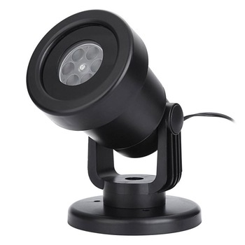 Proiector Craciun 220-240 V 50-60 Hz, ritm laser si design rotativ fulg de nea Proiector Craciun 220-240 V 50-60 Hz, ritm laser si design rotativ fulg de nea