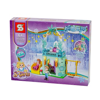 Lego 4 in 1 S-Girls pentru fete cu 143 de piese si doua figurine, 25 cm x 19 cm x 5 cm Lego 4 in 1 S-Girls pentru fete cu 143 de piese si doua figurine, 25 cm x 19 cm x 5 cm