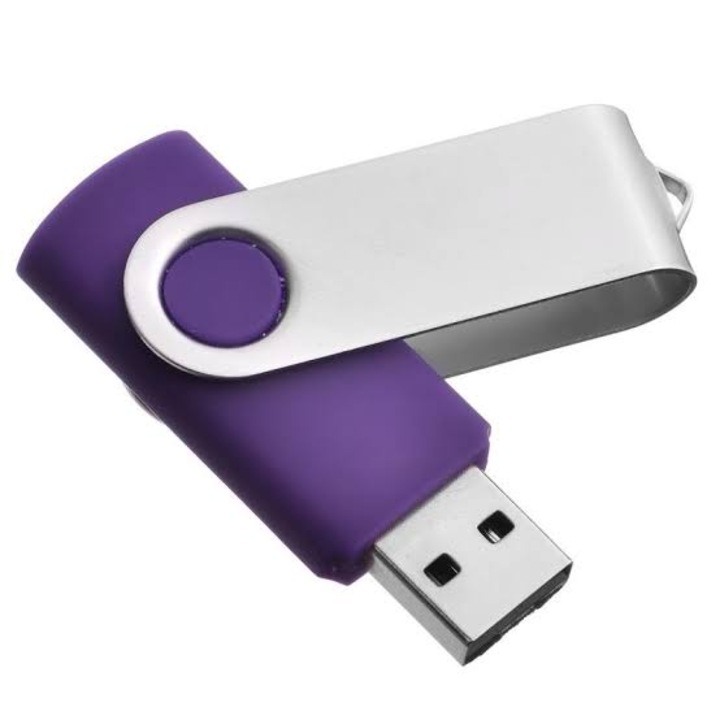 USB Flash памет SIKS®, Високоскоростна, 8GB, Лилав