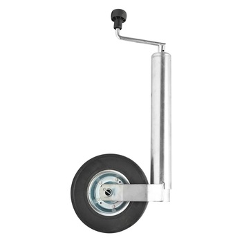 Roata PVC de sprijin remorca 200x60mm diametru tub exterior 60mm, diametru tub interior 54mm, sarcIna 400Kg Roata PVC de sprijin remorca 200x60mm diametru tub exterior 60mm, diametru tub interior 54mm, sarcIna 400Kg