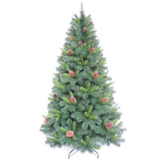 Brad artificial iMK®, Material de inalta calitate, Isi mentine aspectul ingrijit, Model Pin, 210 cm