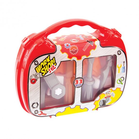 Trusa de unelte Mochtoys in valiza, 33 piese