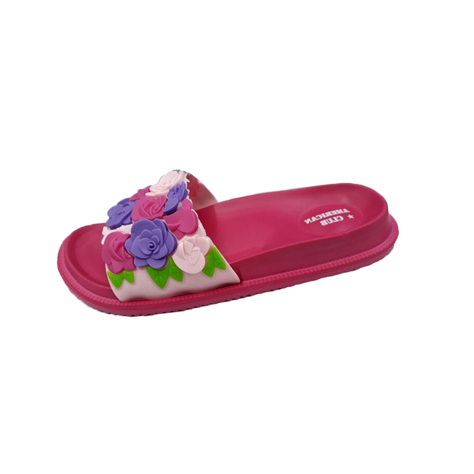Papuci din spuma EVA pentru fete American Club NH31/20FA, Fucsia 37 EU