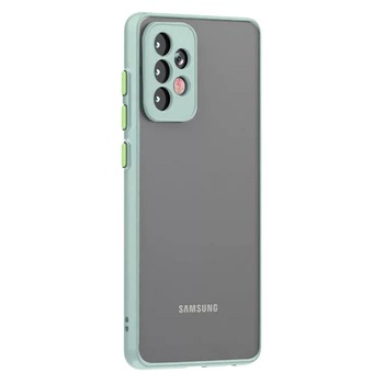 Husa Premium cu protectie la camere si finisaj mat pentru Samsung Galaxy A52 4G / A52 5G / A52s 5G , Albastru deschis Husa Premium cu protectie la camere si finisaj mat pentru Samsung Galaxy A52 4G / A52 5G / A52s 5G , Albastru deschis