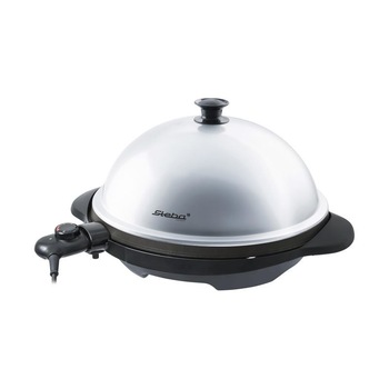 Gratar electric Steba VG 250, 1800W, Capac, Picior, Negru Gratar electric Steba VG 250, 1800W, Capac, Picior, Negru