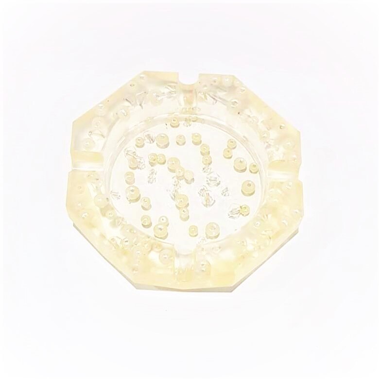 Scrumiera din rasina epoxidica cu perle