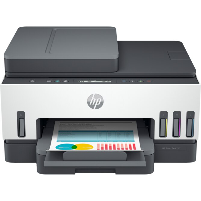 Multifunctional inkjet HP Smart Tank 750 All-in-One CISS, Wireless, A4