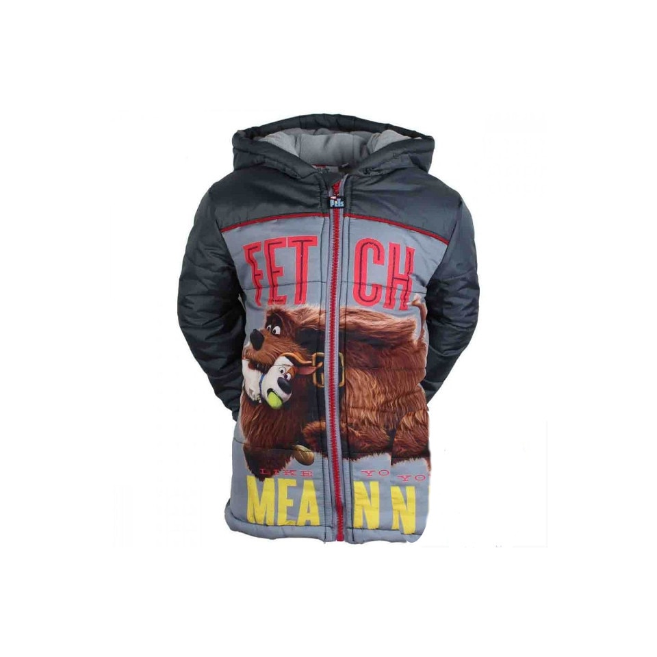 Geaca baieti The Secret Life Of Pets culoare gri