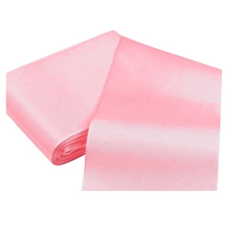 Panglica din tafta, roz, latime 10.8 cm, 1 M - eMAG.ro