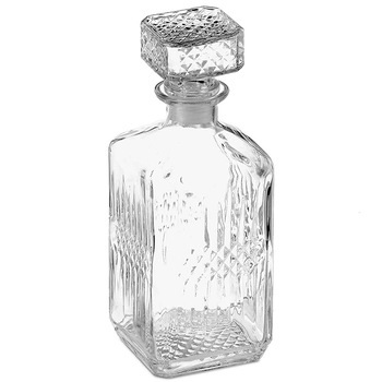 Carafa cu dop, Quasar & Co., decantor pentru bauturi aperitiv, sticla, transparent, 250 ml Carafa cu dop, Quasar & Co., decantor pentru bauturi aperitiv, sticla, transparent, 250 ml