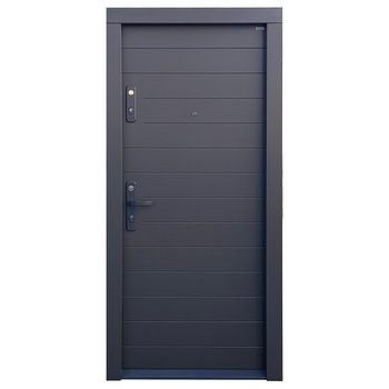 Usa metalica apartament, Usa Intrare izolatie 34 db, Maco U8 Gri Antracit, 202 x 88 x 13 cm Usa metalica apartament, Usa Intrare izolatie 34 db, Maco U8 Gri Antracit, 202 x 88 x 13 cm