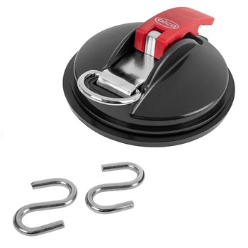 Ventuza fixare cu 2 carlige, fi 15cm, maxim 10kg, Suction Cup Fastening 883.10 Alca Ventuza fixare cu 2 carlige, fi 15cm, maxim 10kg, Suction Cup Fastening 883.10 Alca