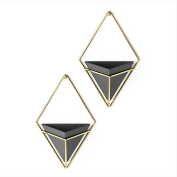 Vaze perete Umbra Trigg negru Vaze perete Umbra Trigg negru