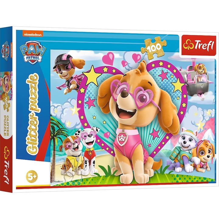 Пъзел, Trefl, 100 части, Paw Patrol