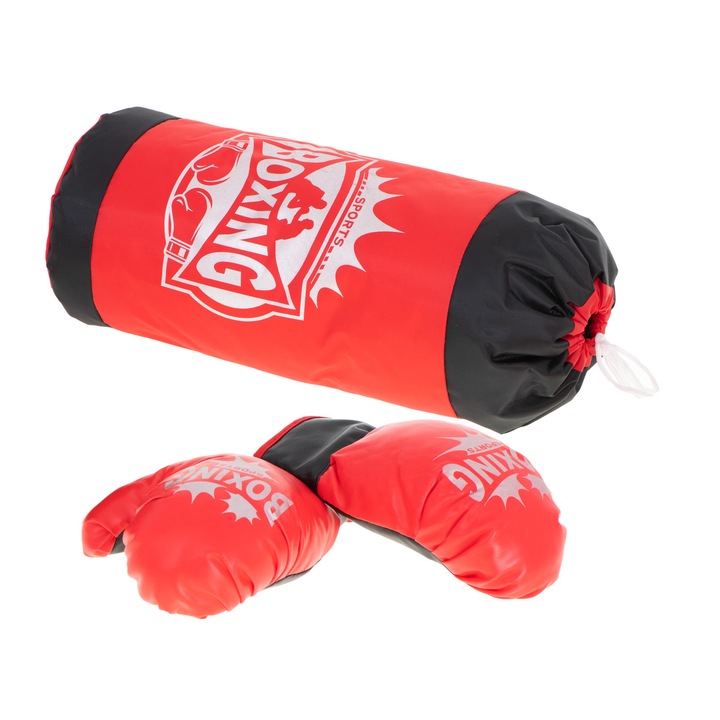 Bokszzsák és kesztyű boxszett