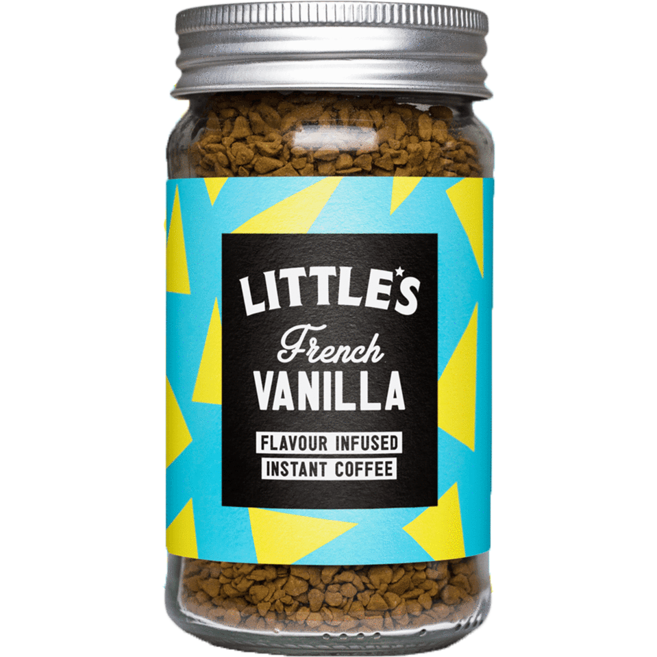 Cafea instant French Vanilla Little's Coffee, Aroma de vanilie, 50 g