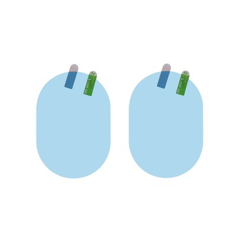 Set 2 Folii de Oglinda Auto Anti Picaturi, Ploaie si Anti Aburire, Oval 10 x 15 cm, Premium Universal, Original Deals® Set 2 Folii de Oglinda Auto Anti Picaturi, Ploaie si Anti Aburire, Oval 10 x 15 cm, Premium Universal, Original Deals®