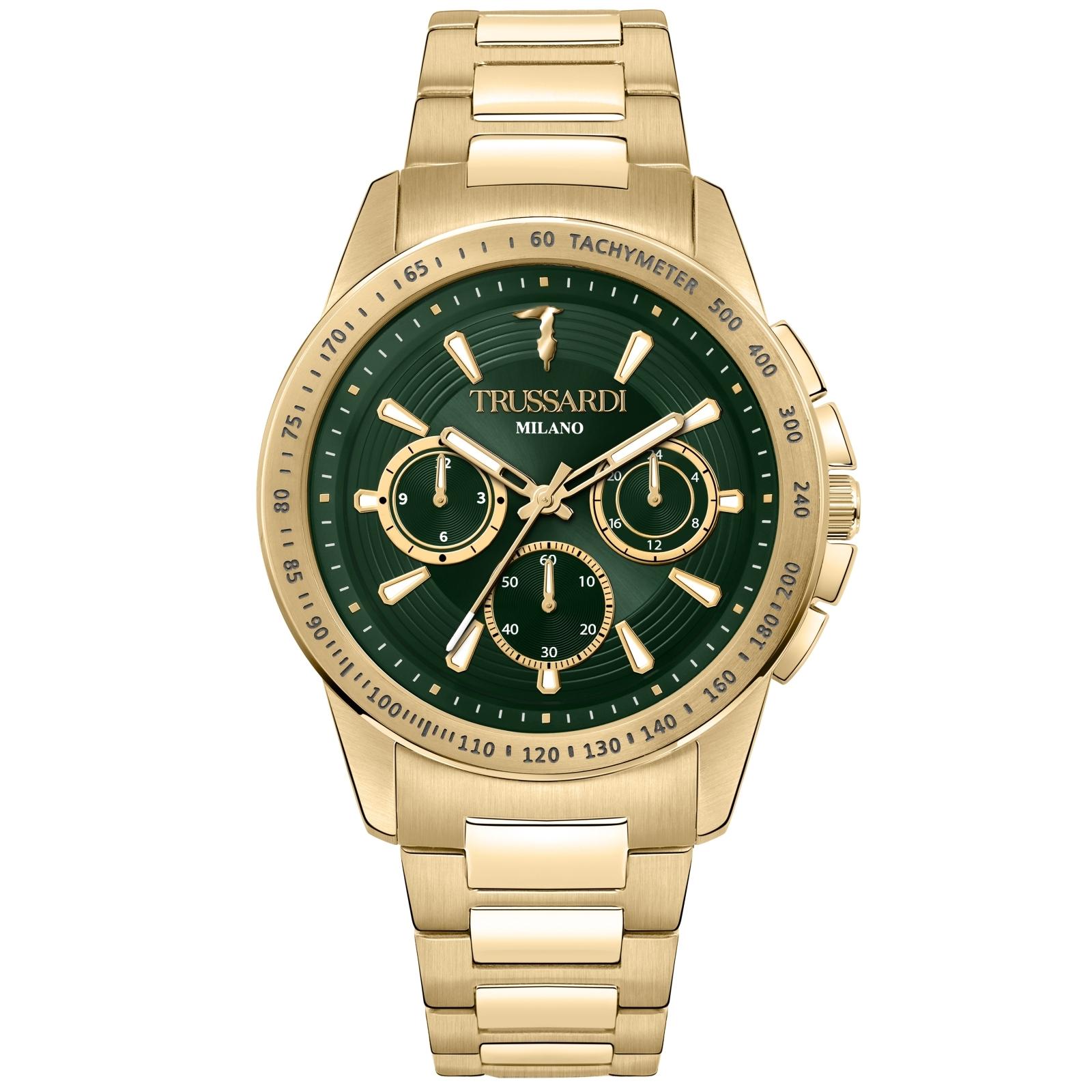 Ceas barbatesc Trussardi R2453153001 Quartz Auriu