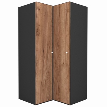 Dulap de Colt Genarom LEX Model B, Decor K004, 120-117 x 218 x 66 cm Dulap de Colt Genarom LEX Model B, Decor K004, 120-117 x 218 x 66 cm