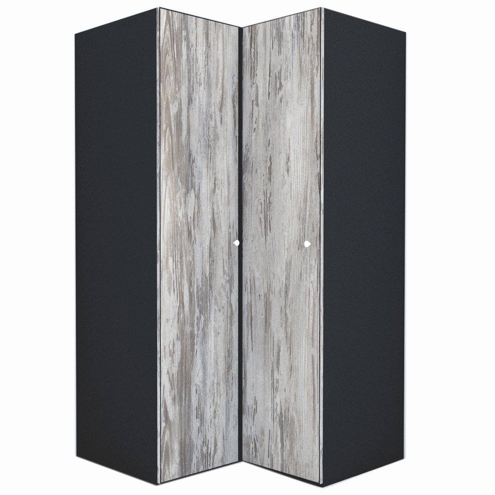 Dulap de Colt Genarom LEX Model B, Decor K084, 120-117 x 218 x 66 cm