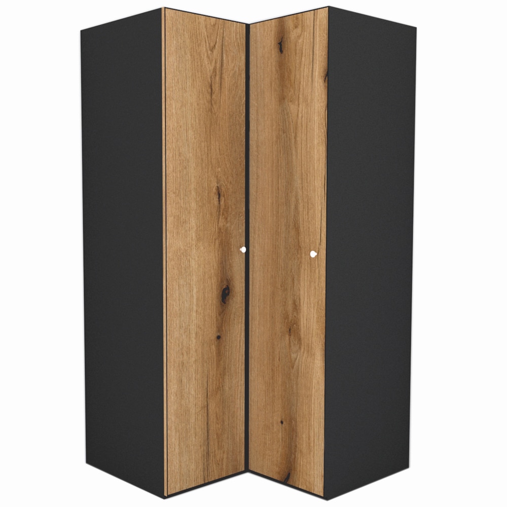 Dulap de Colt Genarom LEX Model B, Decor K365, 120-117 x 218 x 66 cm