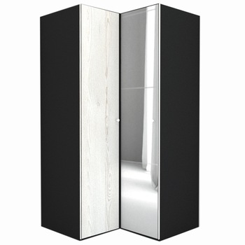 Dulap de Colt Genarom LEX Model B, Decor K010 / Oglinda, 120-117 x 218 x 66 cm Dulap de Colt Genarom LEX Model B, Decor K010 / Oglinda, 120-117 x 218 x 66 cm