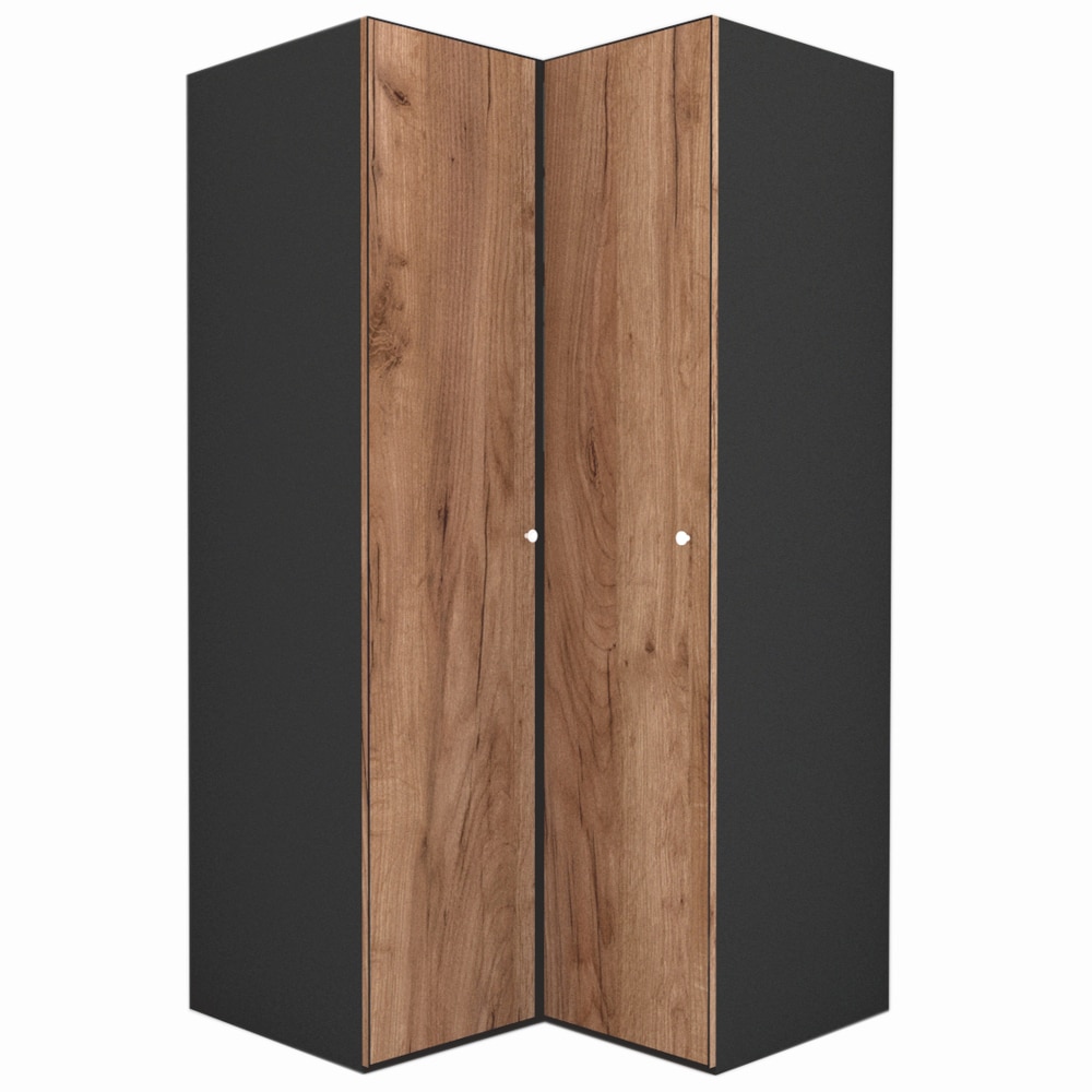 Dulap de Colt Genarom LEX Model B, Decor K004, 120-117 x 240 x 66 cm