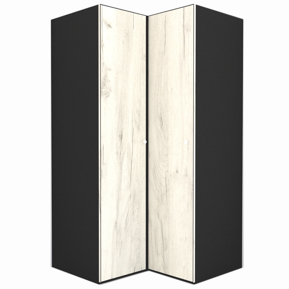 Dulap de Colt Genarom LEX Model B, Decor K001, 120-117 x 240 x 66 cm