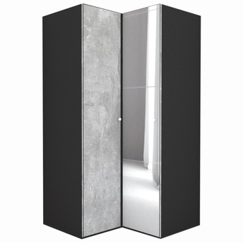 Dulap de Colt Genarom LEX Model B, Decor 4298 / Oglinda, 120-117 x 240 x 66 cm Dulap de Colt Genarom LEX Model B, Decor 4298 / Oglinda, 120-117 x 240 x 66 cm