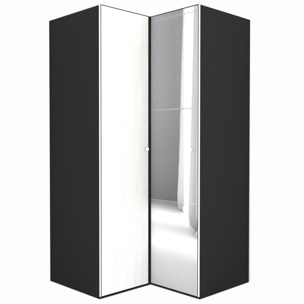 Dulap de Colt Genarom LEX Model B, Decor 8508 / Oglinda, 120-117 x 240 x 66 cm