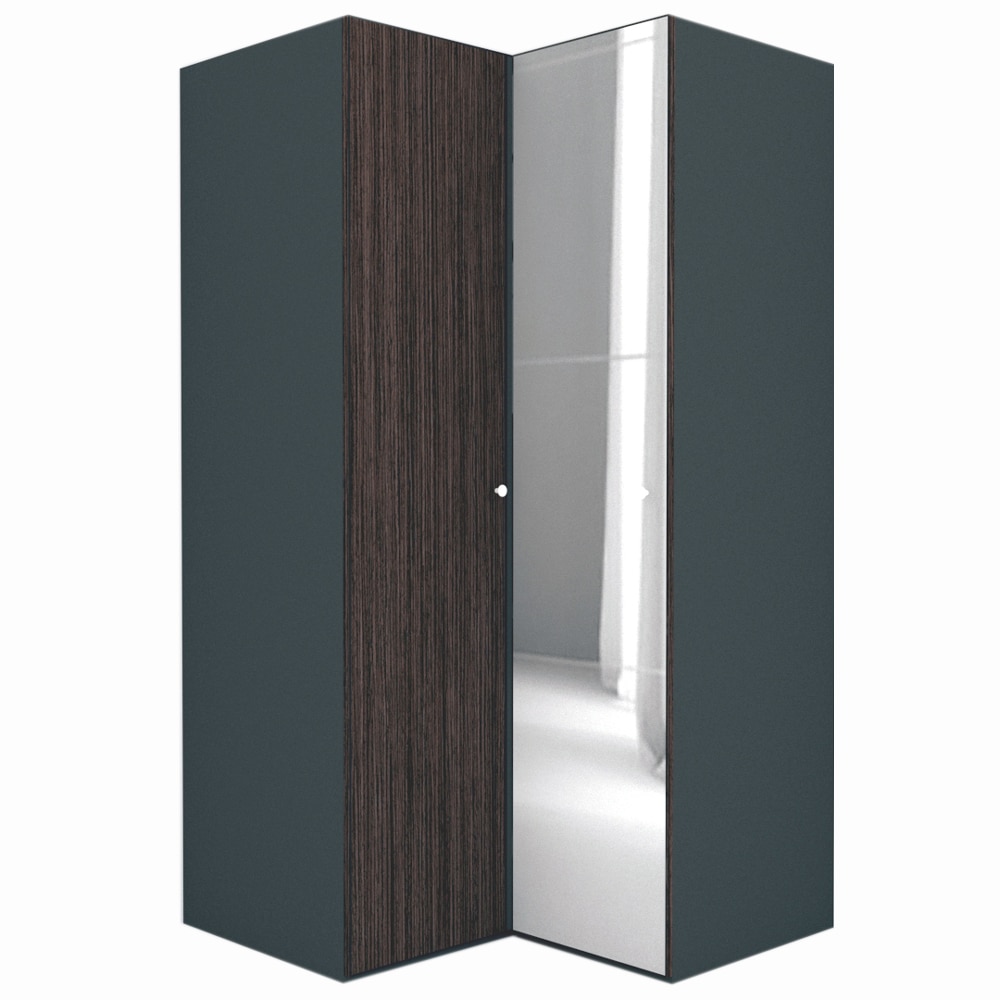 Dulap de Colt Genarom LEX Model B, Decor 8548 / Oglinda, 120-117 x 240 x 66 cm