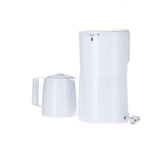Cafetiera Severin KA 9256, putere 1000 W, 2 recipiente termice 1 L, 8 cesti, alb