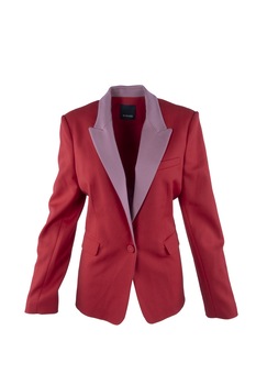 Sacou dama, Pinko, Rosu, marimea 44 Sacou dama, Pinko, Rosu, marimea 44