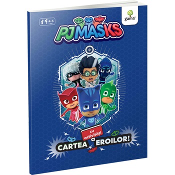 PJ Masks: cartea cu activitati a eroilor PJ Masks: cartea cu activitati a eroilor