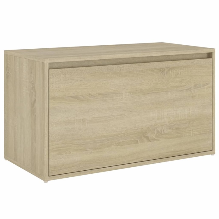 vidaXL sonoma-tölgyszínű forgácslap előszoba pad 80 x 40 x 45 cm 808669